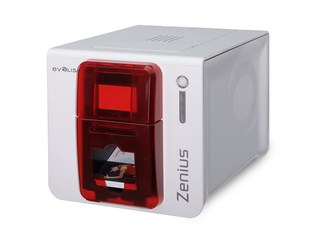 Принтер для печати пластиковых карт Evolis Zenius Classic ZN1U0000RS 300 dpi, без опций, USB цена и фото