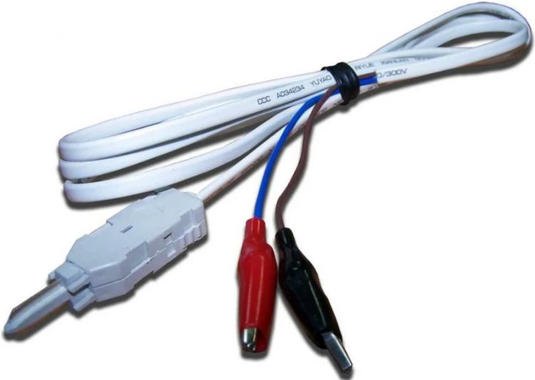 

Шнур тестовый TWT TWT-LSA-P2-CR2-1.5m для плинтов, 2-х полюсный LSA/Крокодил, 1,5м, TWT-LSA-P2-CR2-1.5m