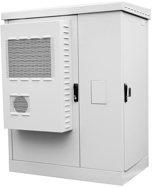 Шкаф напольный 19, 36U ЦМО ШТВ-2-36.10.9-К3А3-ТК всепогодный укомплектованный, (Ш1000 × Г900) с эл. отсеком, комплектация ТК-IP54
