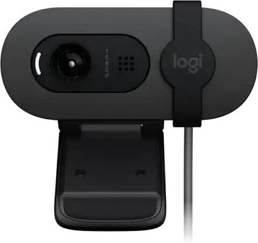 

Веб-камера Logitech Brio 105 960-001592 Full HD 1080p USB graphite, Brio 105