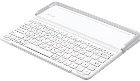 Клавиатура Bluetooth Delux iStation Keyboard белая, док-станция compatible: iPad/iPad/iPhone4, 5 MM цена и фото