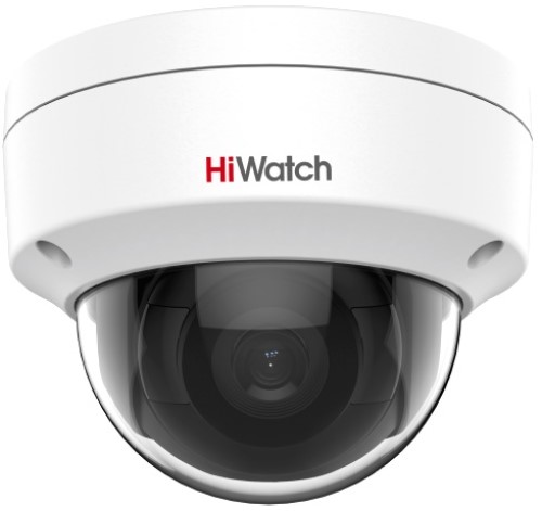 Видеокамера IP HiWatch DS-I202 (E) (4mm) 2Мп уличная купольная с EXIR-подсветкой до 30м