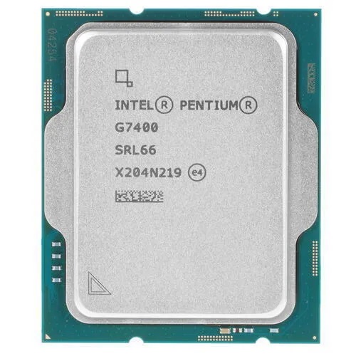 Процессор Intel Pentium Gold G7400 Alder Lake 2C/4T 3.7GHz (LGA1700, L3 6MB, UHD graphics 710 1350MHz, 7nm, TDP 46W) OEM