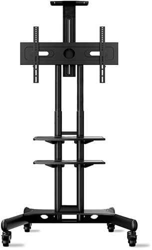 

Стойка мобильная ONKRON TS1552 на 1 ТВ, 40-70" от 200х200 до 400х600, наклон 0º поворот 0º, макс. нагр 45.5кг, высота 1200-1500мм, кабель-канал, 2 пол, TS1552