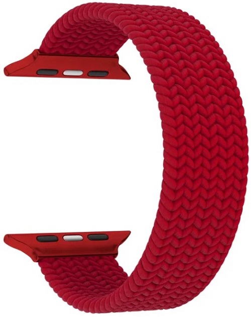 Ремешок на руку Lyambda STEROPA DSN-11-40-RD плетеный нейлоновый для Apple Watch 38/40 mm red