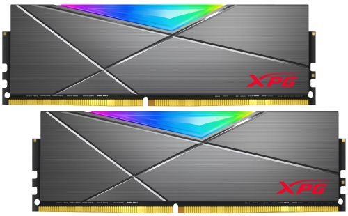 Модуль памяти DDR4 16GB (2*8GB) ADATA AX4U36008G18I-DT50 XPG SPECTRIX D50 RGB PC4-28800 3600MHz CL18