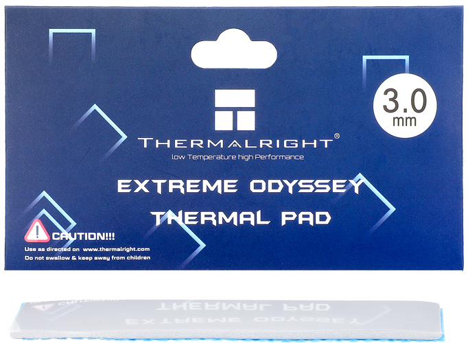 

Термопрокладка Thermalright ODYSSEY-120X20-3.0 12.8 W/mk, gray, ODYSSEY-120X20-3.0