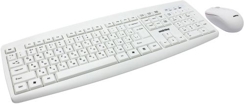 Клавиатура и мышь SmartBuy ONE 212332AG белый