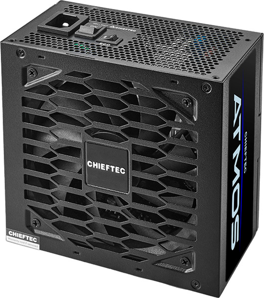 

Блок питания ATX Chieftec Atmos CPX-750FC 750W, 80 Plus Gold, APFC, 135mm fan, full modular, ATX 3.0, Retail, Atmos