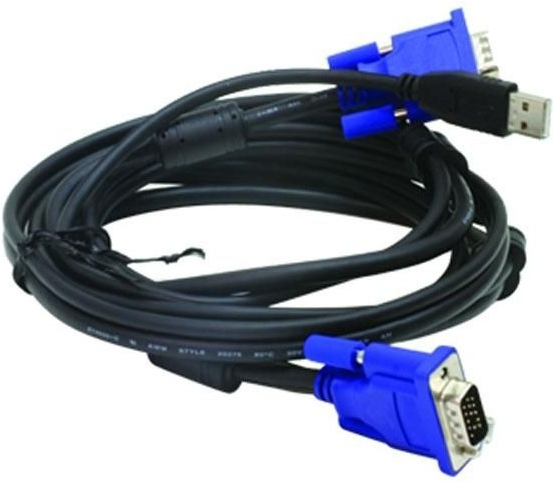 

Кабель специальный D-link DKVM-CU 1.8м USB + VGA, для xU, rev /B1A, DKVM-CU