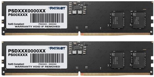 Модуль памяти DDR5 32GB (2*16GB) Patriot Memory PSD532G5600K Signature PC5-44800 5600MHz CL46 1.1V R