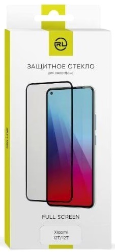 

Защитное стекло Red Line УТ000031804 с чёрной рамкой для Xiaomi 12T Full Screen tempered glass FULL GLUE, УТ000031804