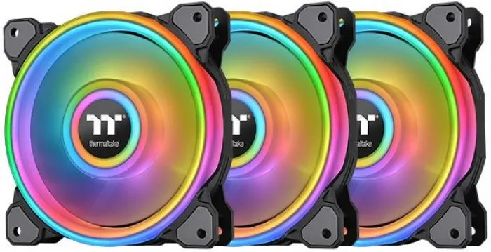 фото Thermaltake Riing Quad 14 RGB Radiator Fan TT Premium Edition