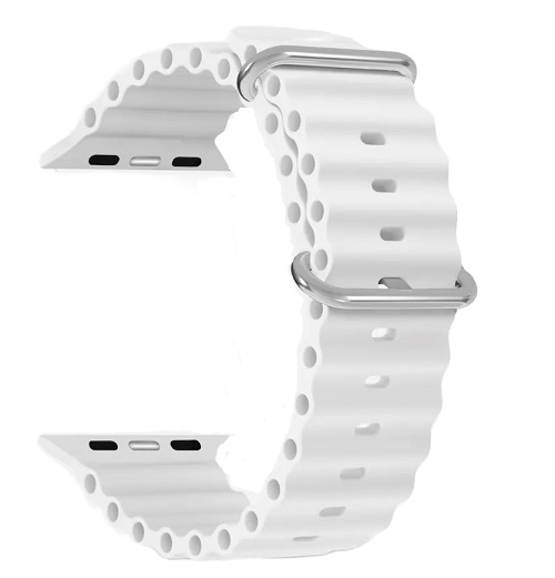 

Ремешок на руку Lyambda DSJ-39-40-WT cиликоновый для Apple Watch 38/40/41 mm white, DSJ-39-40-WT