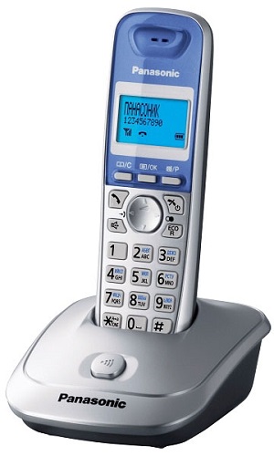 Телефон DECT Panasonic KX-TG2511RUS телефон panasonic kx tg6821 rub dect а отв комплект из базы и трубки полифония