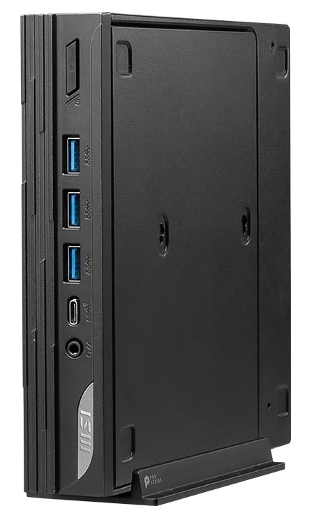 

Неттоп MSI Pro DP10 12M Mini 9S6-B0A621-201 i3-1215U, 8GB, 512GB SSD, UHD graphics 730, noDVD, WiFi, BT, 120W, VESA, COM Port, noOS, black, Pro DP10 12M Mini