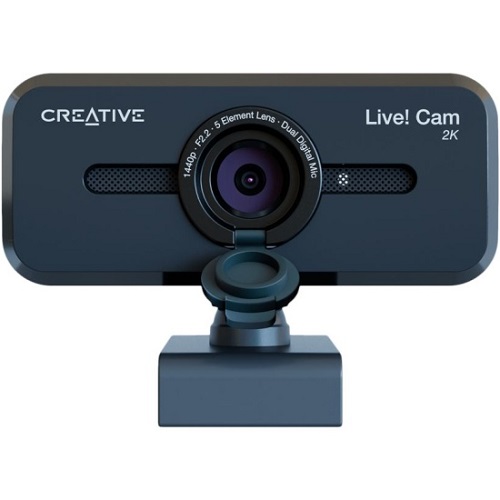 

Веб-камера Creative Web Live! Cam SYNC V3 73VF090000000 черная 5Mpix (2560x1440) USB2.0 с микрофоном, Web Live! Cam SYNC V3