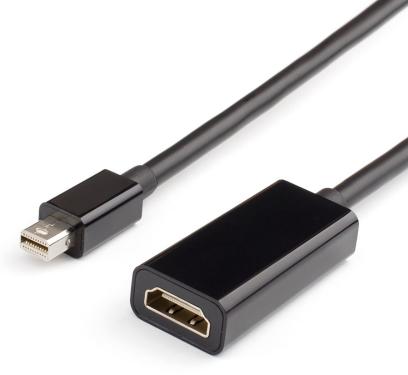 Переходник Atcom AT1042 Mini DisplayPort(m) <=> HDMI (f) 0.1м