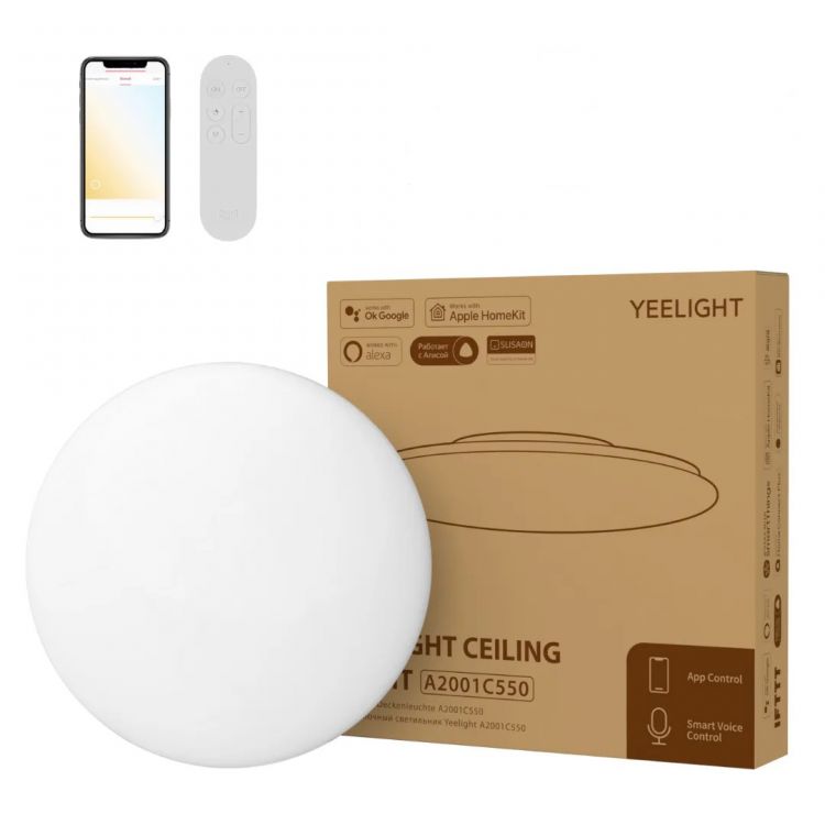 Светильник потолочный Yeelight A2001C550 Ceiling Light YLXD031 умный, 2700-6500K, 3500lm