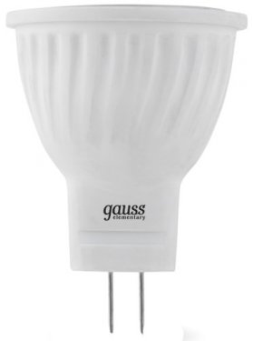 

Лампа светодиодная Gauss 132517203 LED D35*45 3W MR11 GU4 4100K, 132517203