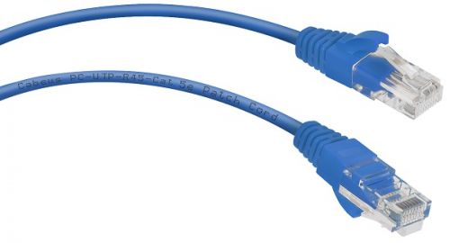 

Кабель патч-корд U/UTP 5e кат. 0.3м Cabeus PC-UTP-RJ45-Cat.5e-0.3m-BL, PC-UTP-RJ45-Cat.5e-0.3m-BL