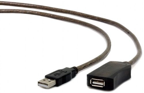 Кабель интерфейсный USB 2.0 удлинитель Cablexpert UAE-01-5M