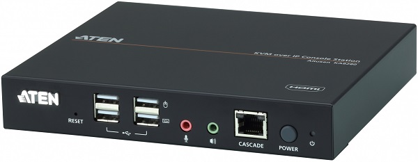 

Станция Aten KA8280-AX-G консольная с интерфейсом HDMI для КВМ-переключателя с доступом по IP, KA8280-AX-G