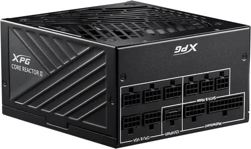 Блок питания ATX ADATA XPG CORE REACTOR II 1000W, APFC, 80 Plus Gold, 135mm fan, full modular (ATX 12V v3.0)