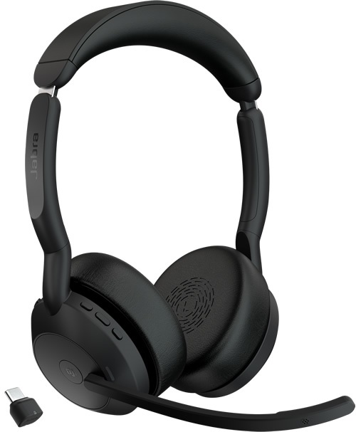 

Гарнитура беспроводная Jabra Evolve2 55 25599-999-899 Link380c MS Stereo, Evolve2 55