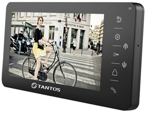 Видеодомофон Tantos Amelie - SD XL цветной, TFT LCD 7, PAL/NTSC, hands-free,1 вх. от подъездного, 1 вх. от вызывной панели, 2 камеры, 1 вх. адаптиров