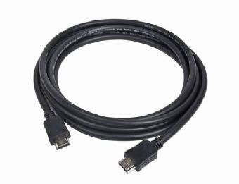 Кабель интерфейсный HDMI-HDMI Cablexpert 19M/19M 10м, v2.0, черный, позол.разъемы, экран, пакет