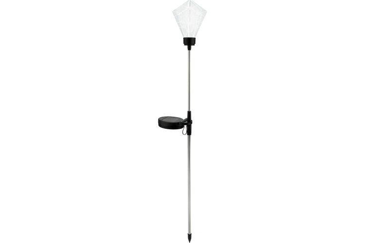 Светильник Lamper 602-1001 грунтовый Хрустальный цветок RGB, со встроенным аккумулятором и солнечной панелью
