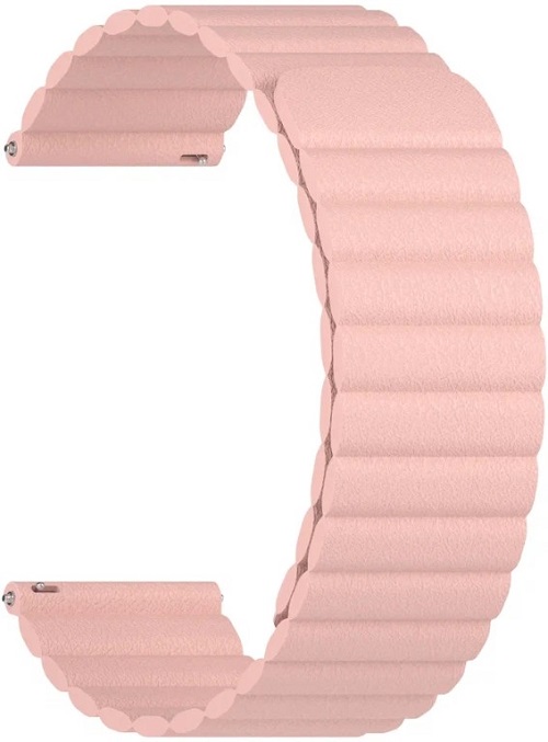 Ремешок на руку Lyambda POLLUX DSP-15-22-PK кожаный для часов 22 mm pink