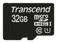 

Карта памяти MicroSDHC 32GB Transcend TS32GUSDU1 Class 10 UHS-I (SD адаптер), TS32GUSDU1