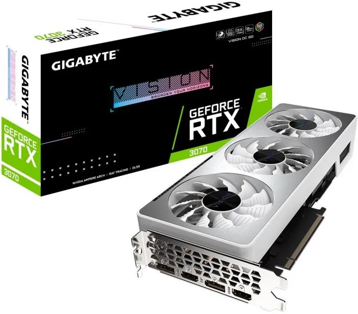 фото GIGABYTE GeForce RTX 3070 VISION OC (GV-N3070VISION OC-8GD)