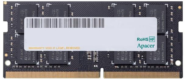 Модуль памяти SODIMM DDR4 8GB Apacer ES.08G2V.GNH / AS08GGB26CQYBGH PC4-21300 2666MHz CL19, 1.2V, 1R, 1024x8