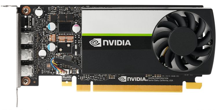 nvidia quadro t400 4gb gddr6 64 bit 3 x mdp 1 4 rtl box incl vga 3xmdp Видеокарта PCI-E nVidia T400 (699-5G172-0525-500) 4GB GDDR6 64bit 3*mDP