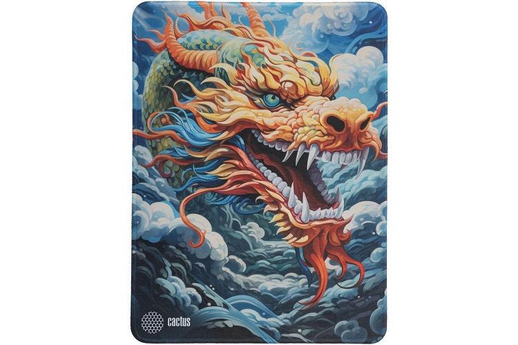 Коврик для мыши Cactus CS-MP-PRO08XL Colorful Dragon 400x300x3мм