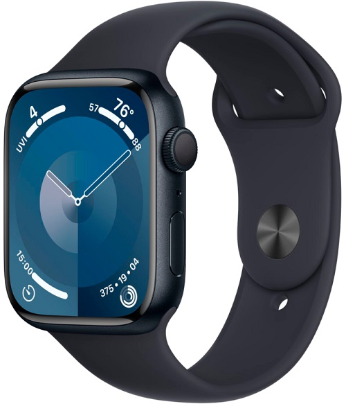 

Часы Apple Watch S9 45mm MR993 Midnight Aluminium Case with Midnight Sport Band - S/M, Watch S9 45mm