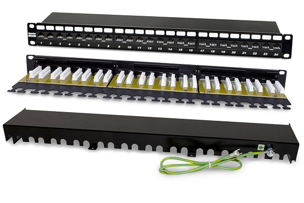 

Патч-панель Hyperline PP2-19-24-8P8C-C6A-110D 19", 1U, Cat 6A, 24 порта RJ45 (8p8c), неэкранированная, Dual IDC (110/KRONE), PP2-19-24-8P8C-C6A-110D