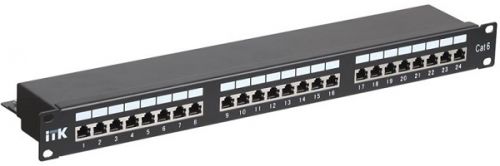 

Патч-панель 19" 24xRJ45, FTP, Кат. 6 ITK PP24-1UC6S-D05, PP24-1UC6S-D05