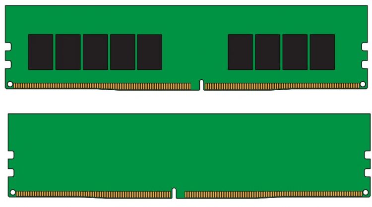 

Модуль памяти DDR4 8GB Kingston KSM26ES8/8HD 2666MHz, ECC Unbuffered, 1Rx8 CL19, KSM26ES8/8HD