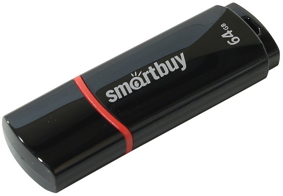 

Накопитель USB 2.0 64GB SmartBuy SB64GBCRW-K Crown черный, SB64GBCRW-K