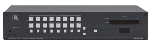 Коммутатор Kramer VP-8x8AK 51-70880120 8х8 компьютерного графического и стерео аудио сигналов розетка аудио стерео jung sla2an