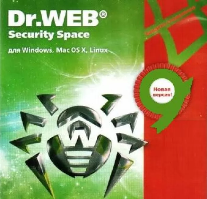 Dr.Web Security Space, КЗ, продление 12 мес., 5 ПК