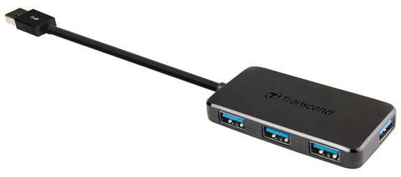 Разветвитель USB 3.1 Transcend TS-HUB2K USB 3.1 универсальный хаб на 4 порта (пассивный) Transcend