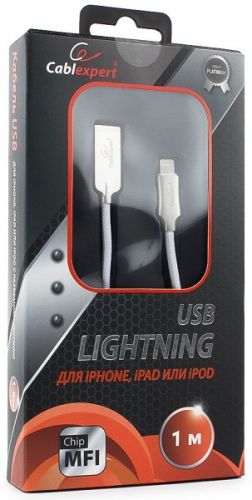 

Кабель интерфейсный USB 2.0 Cablexpert CC-P-APUSB02W-1M, CC-P-APUSB02W-1M