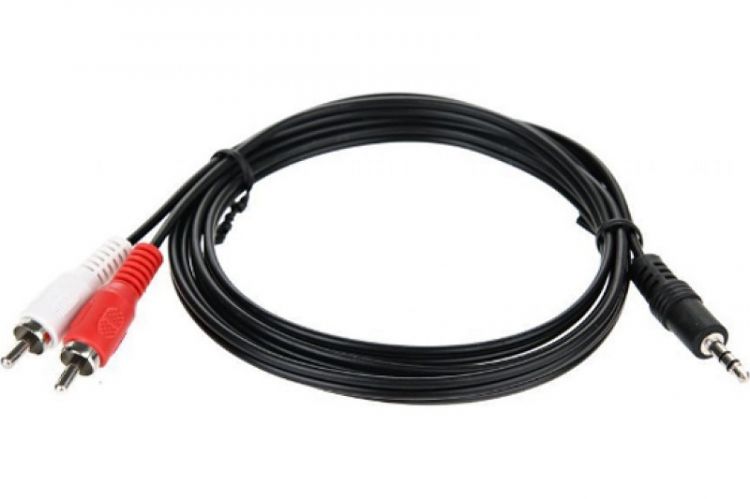 

Кабель Telecom TAV7183M-1.5M 3.5 Jack (M) - 2*RCA (M), 1.5m, TAV7183M-1.5M