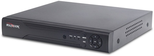 Видеорегистратор Polyvision PVDR-A5-16M1 v.1.9.1 16-ти канальный, H.265/ H.264, HDMI (4K), VGA, G.711А - 2/1 RCA, HDD - 1 SATA (до 10ТБ), RJ45, RS-48 видеорегистратор dahua dhi nvr2108 i 8 и канальный 4k вх поток на запись до 80мбит с h 264 h 265 smart h 264 smart h 265 mjpeg до 12мп hdd 1 s