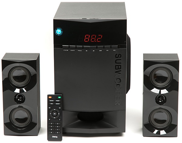 Компьютерная акустика 2.1 Dialog AP-230 35W+2*15W RMS, BT, USB+SD reader, FM радио, пульт ДУ цена и фото